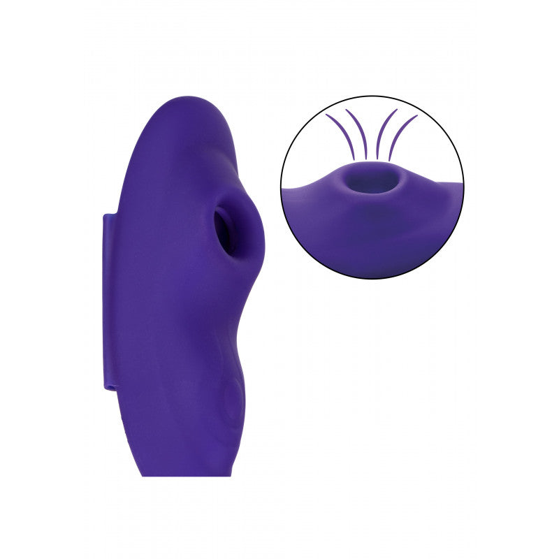 Vibrador de bragas de succión con control remoto