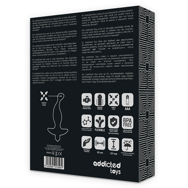 Vibratore Prostata Anal Massager - Fallo Creativo