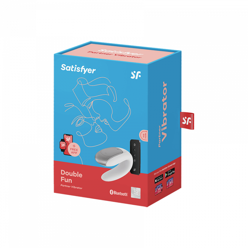 Vibratore Telecomandato Double Fun