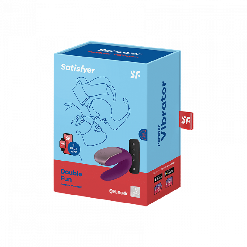 Vibratore Telecomandato Double Fun