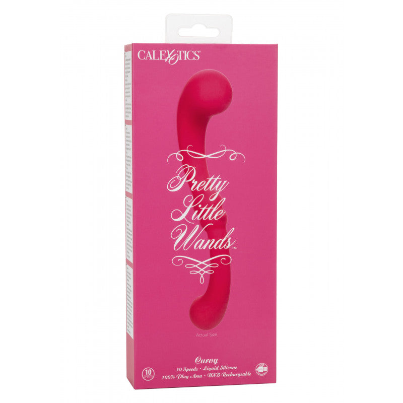 Vibrador de varitas curvas