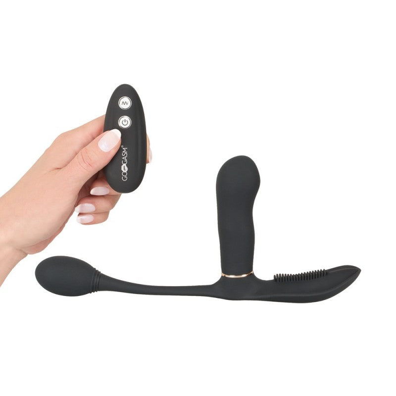 Vibrador de coño y vibrador de culo