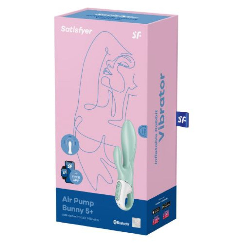 Vibromasseur Rabbit Satisfyer Air Pump Bunny 5+