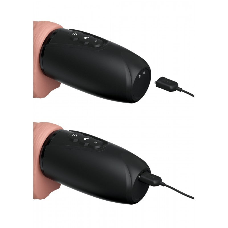 Vibratore Realistico Triple Threat - Fallo Creativo
