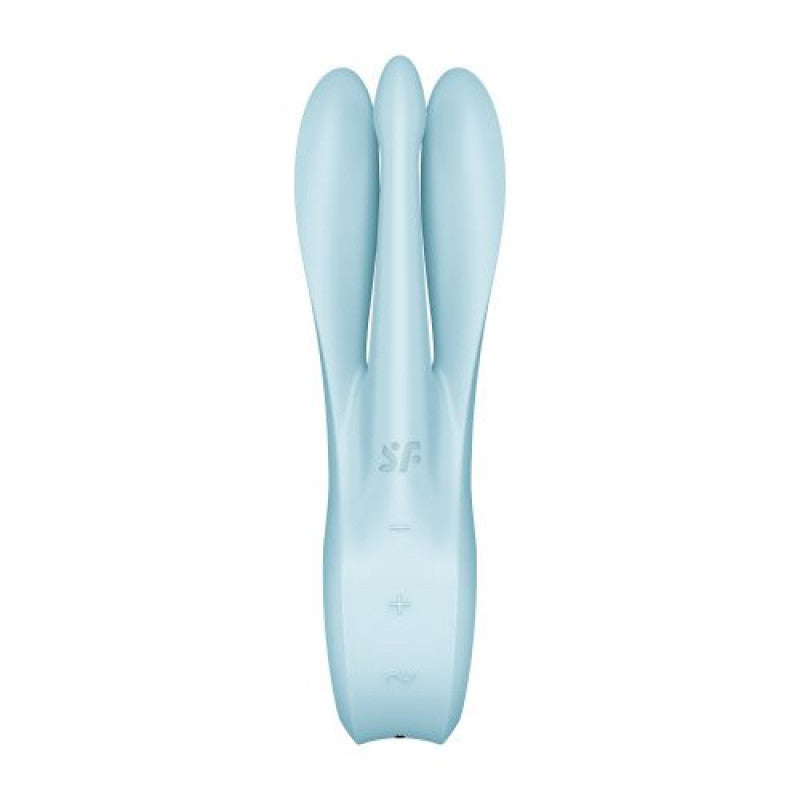 Stimolatore Clitoride Threesome 1 azzurro
