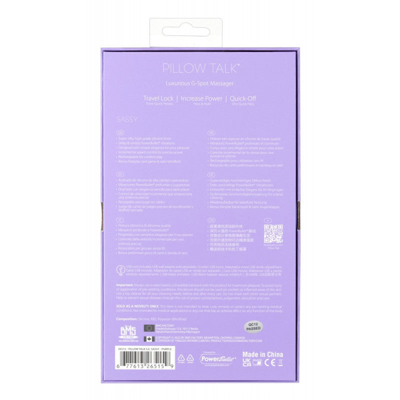 Vibratore Punto G Sassy