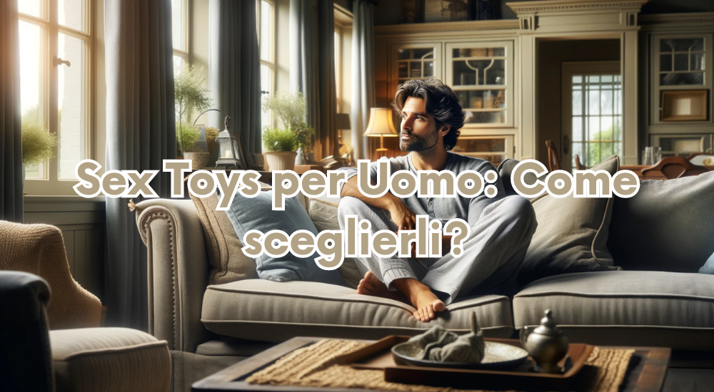 Sex Toys per Uomo: Come Sceglierli?
