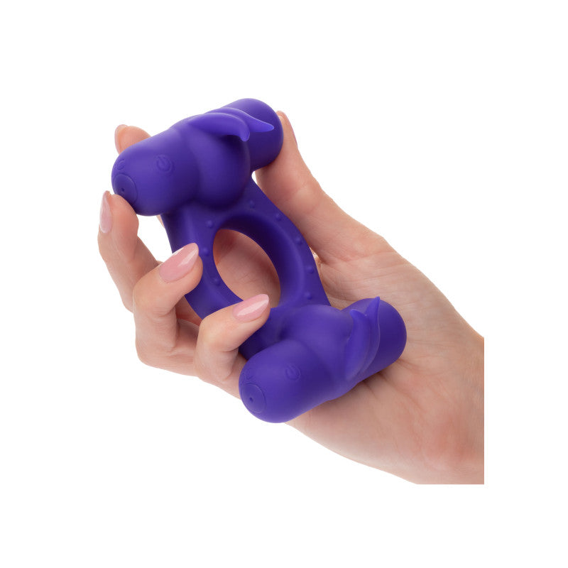 Anillo Vibrador Para El Pene Triple Orgasmo