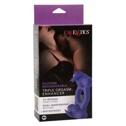 Anillo Vibrador Para El Pene Triple Orgasmo