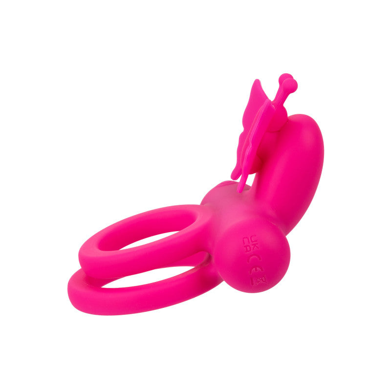 Anello Fallico Vibrante Butterfly Dual