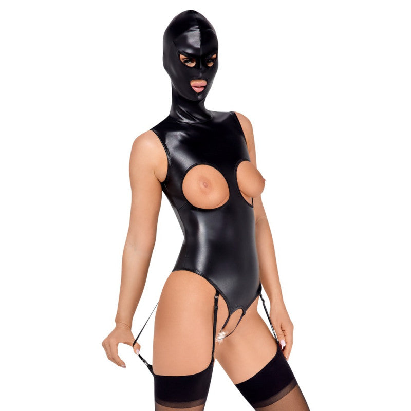 Body con Maschera e Reggicalze Bad Kitty