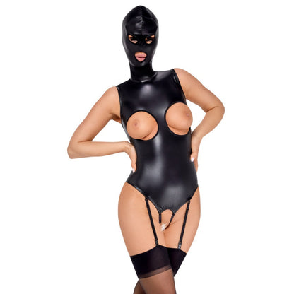 Body con Maschera e Reggicalze Bad Kitty