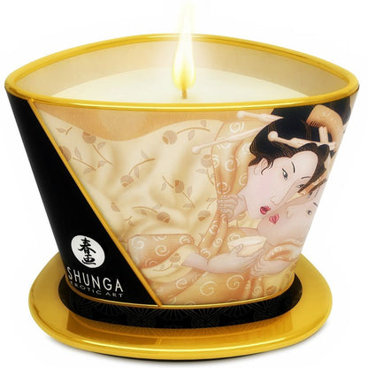 Candela da Massaggio Shunga vaniglia