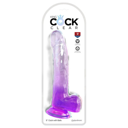 Dildo Realistico Clear Balls