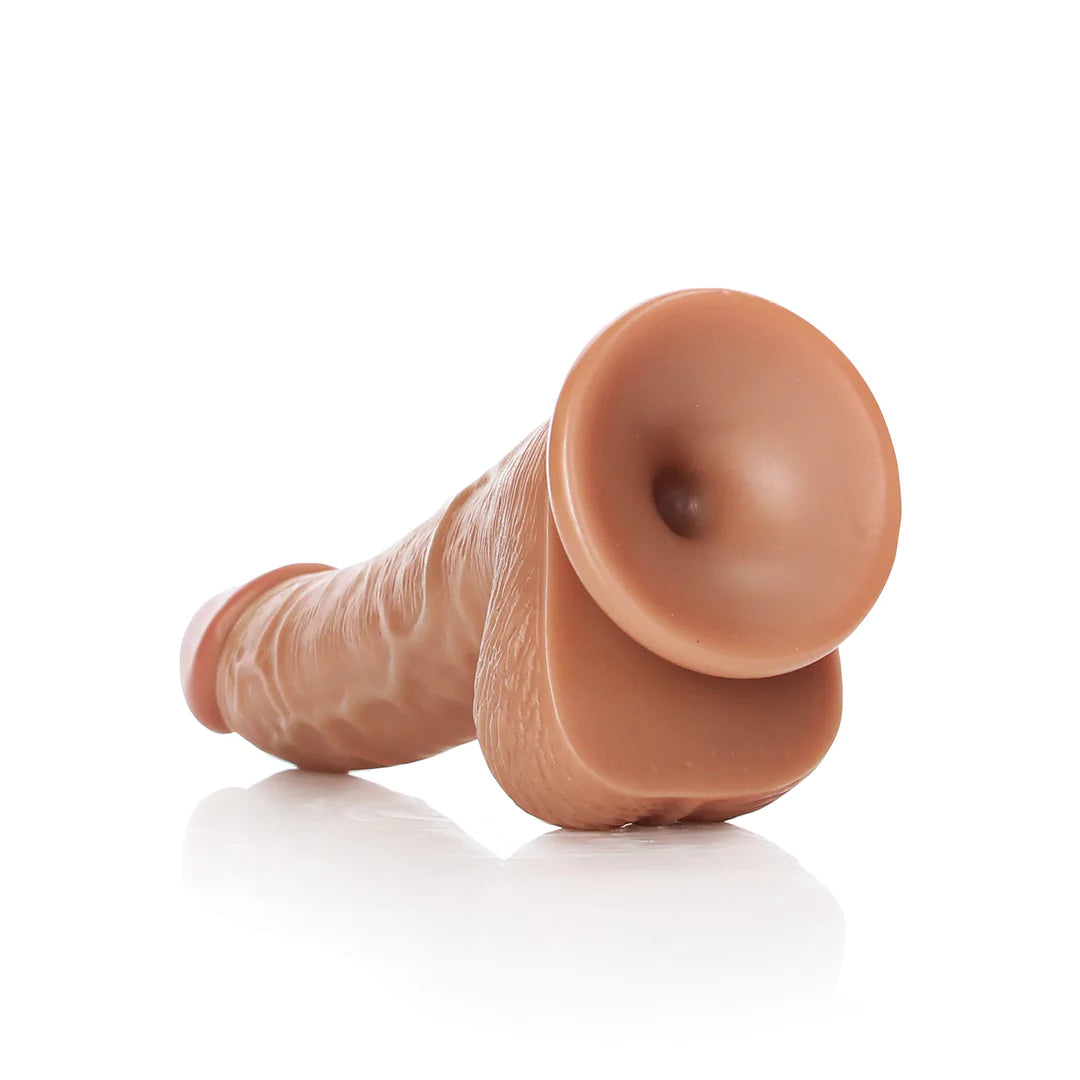 Dildo Realistico Curvo Real Rock Clear