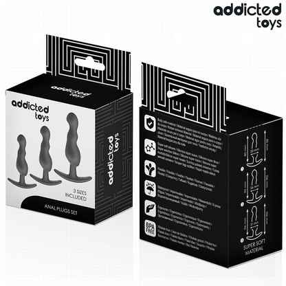 Kit Plug Anali in silicone Addicted Toys