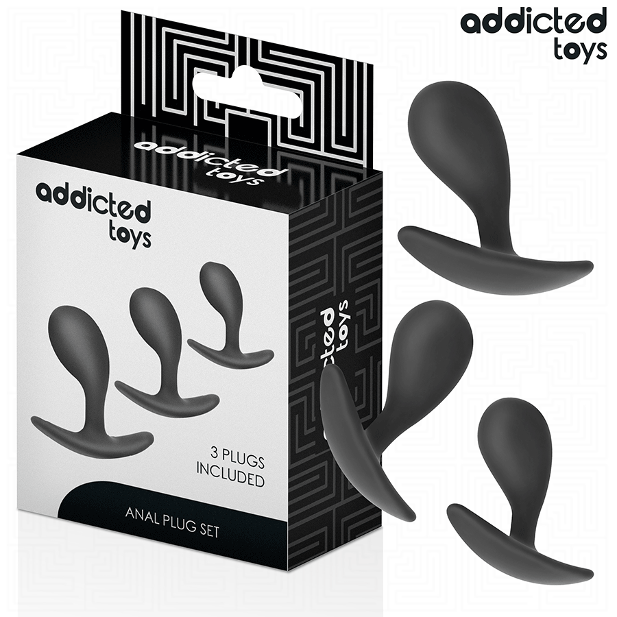 Kit Plug Anali in silicone I Tre Moschettieri