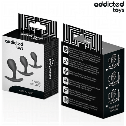 Kit Plug Anali in silicone Addicted Toys