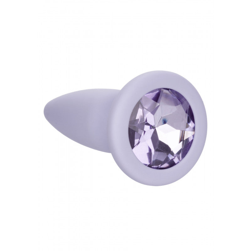 Kit de plug anal en silicone Crystal Booty