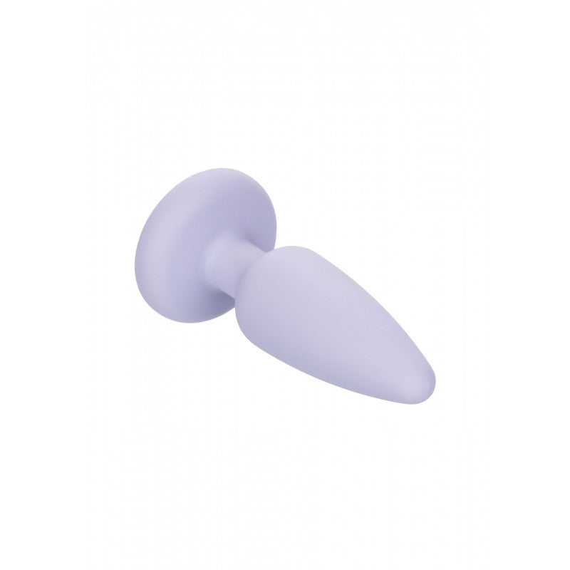 Kit de plug anal en silicone Crystal Booty