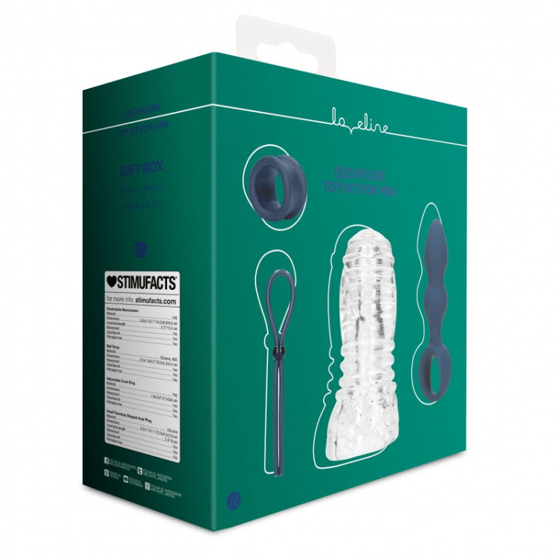 Kit Sex Toys per Uomo - Loveline - Fallo Creativo Kit Sex Toys per Uomo - Loveline - Fallo Creativo