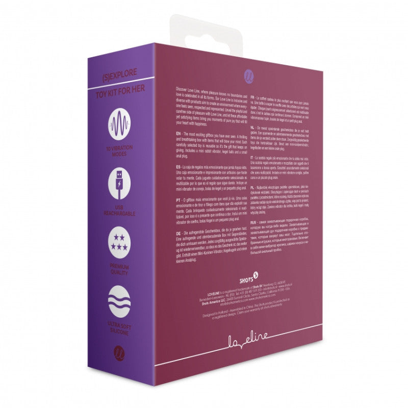 Kit Sex Toys per Donna Loveline