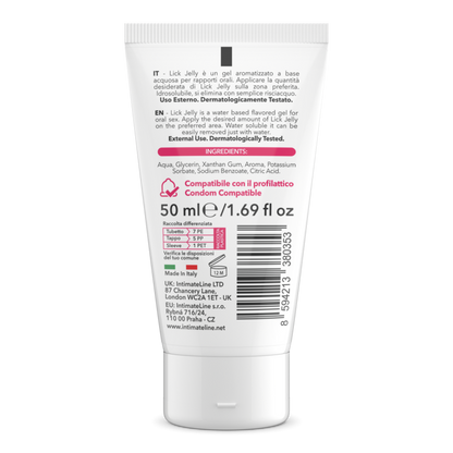 Lubrificante aromatizzato Lick Jelly