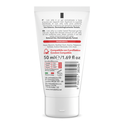 Lubrificante aromatizzato Lick Jelly