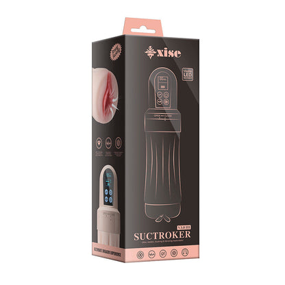 Masturbatore Maschile Realistico Xise Sucktroker V3