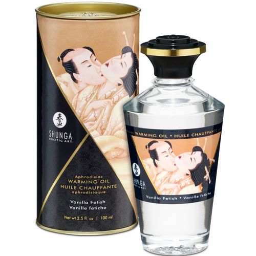 Olio per Massaggio Shunga effetto caldo 100 ML