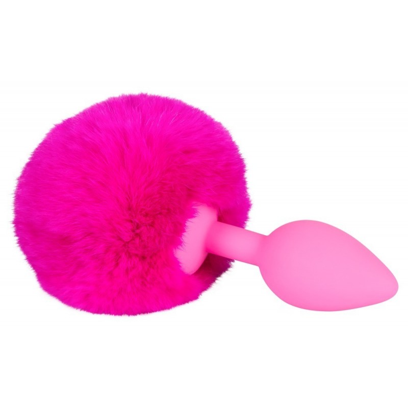 Plug anal avec queue de lapin