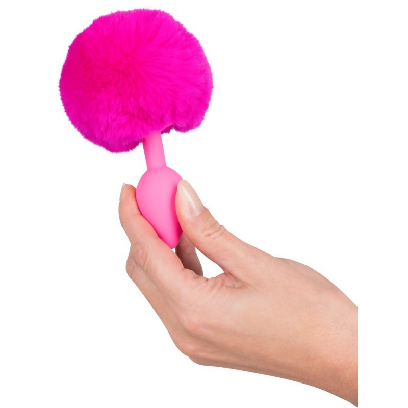 Plug anal avec queue de lapin