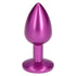 Plug Anale in Metallo Pleasure Night viola