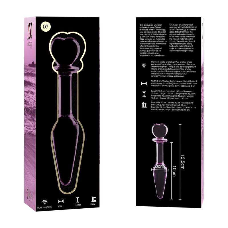 Plug Anal - Nebulosa 7 - Consolador Creativo Fallo Creativo Plug Anal - Nebulosa 7 - Consolador Creativo Fallo Creativo