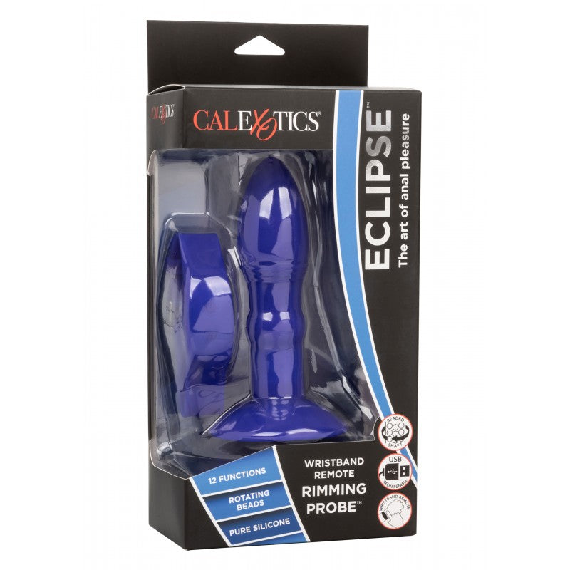 Plug Anale Vibrante Rotante Eclipse