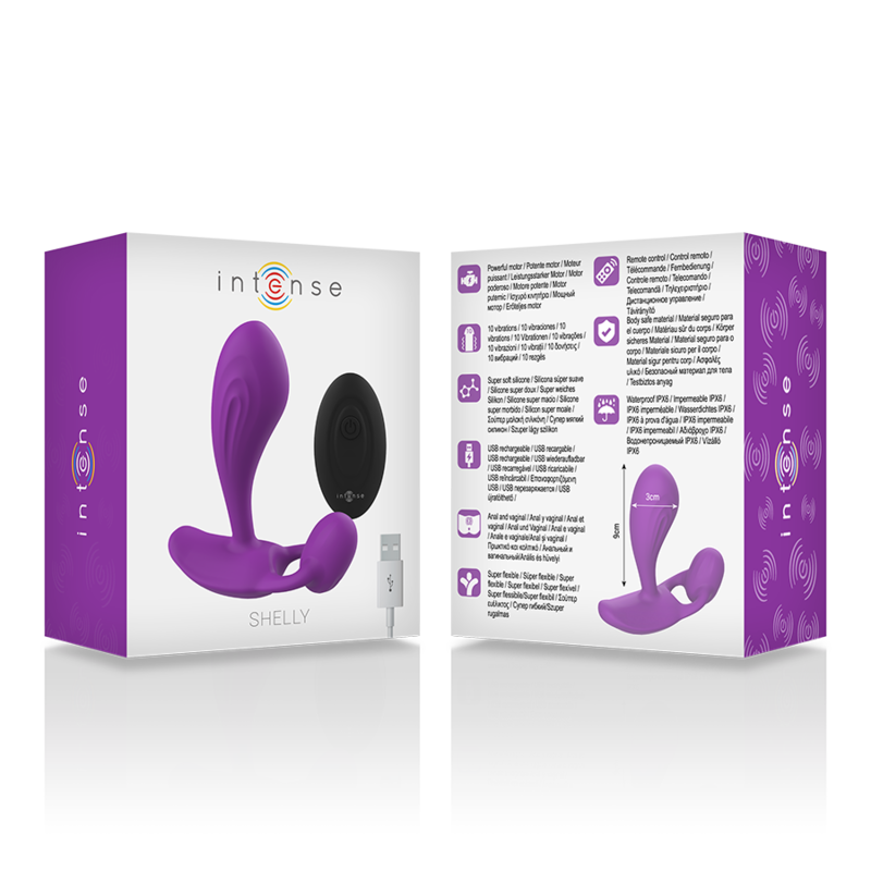 Plug Anal Vibrador Shelly