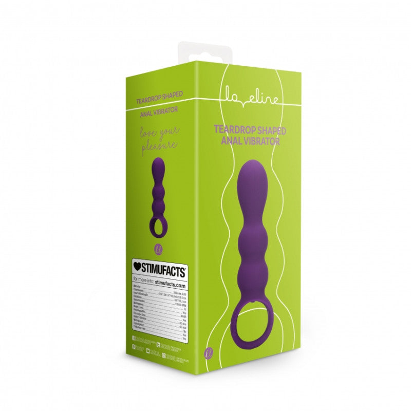 Plug Anal Vibrador Theardrop