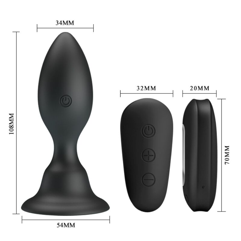 Plug Anale Vibrante Thiago