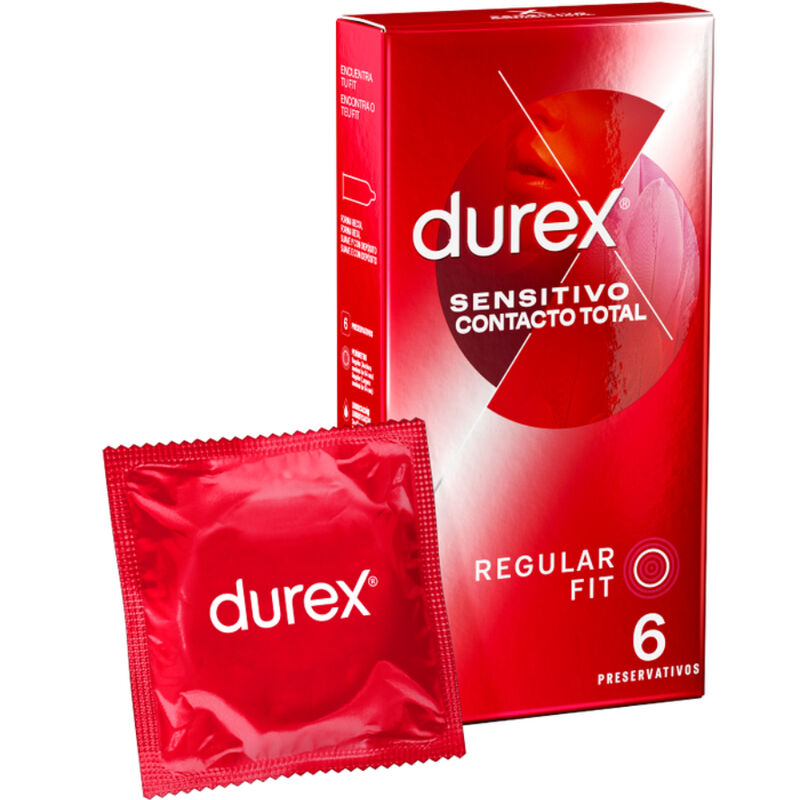 Preservativi Durex Sensitive Total Contact