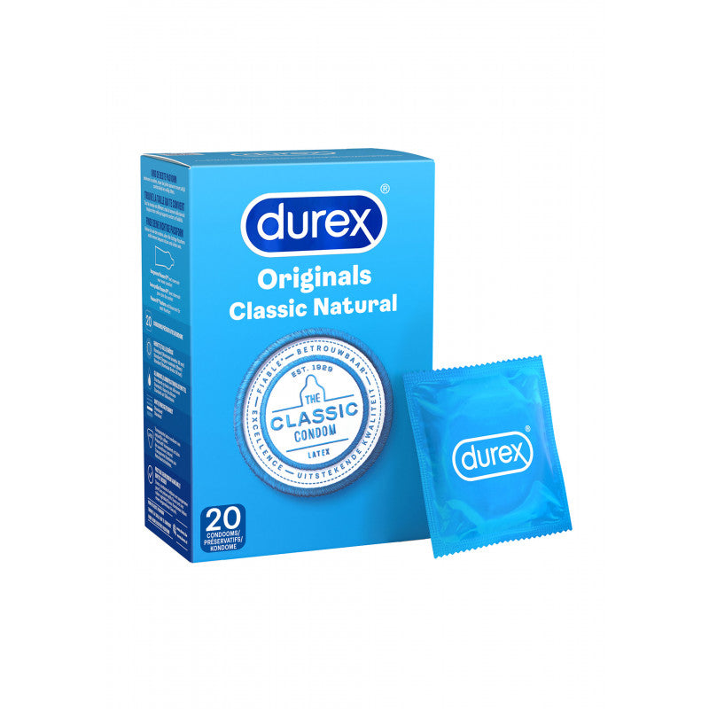 Profilattici Durex Classic Natural