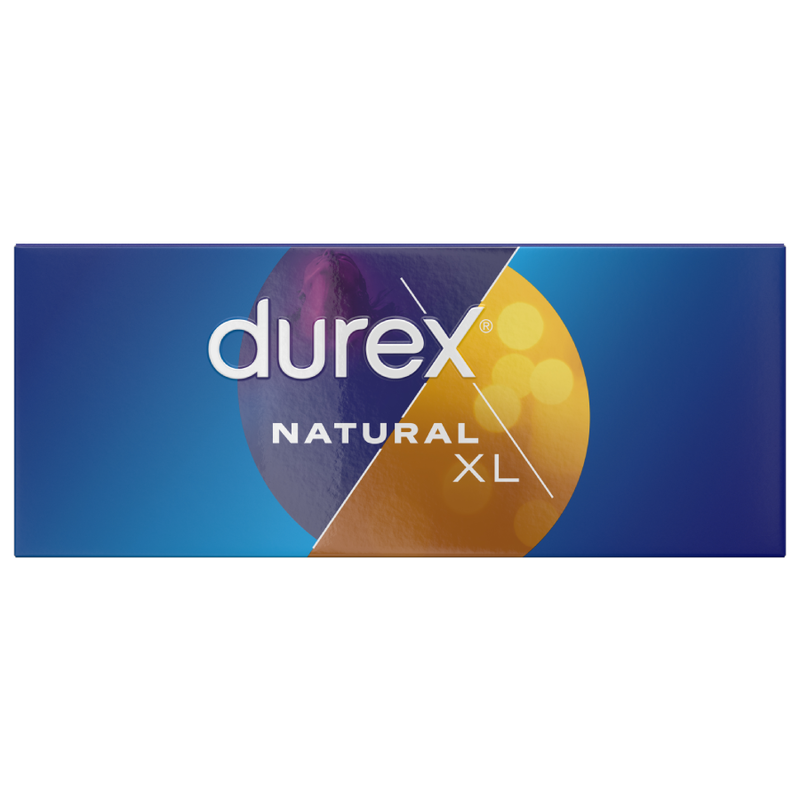 Profilattici Durex Natural XL 144 pezzi