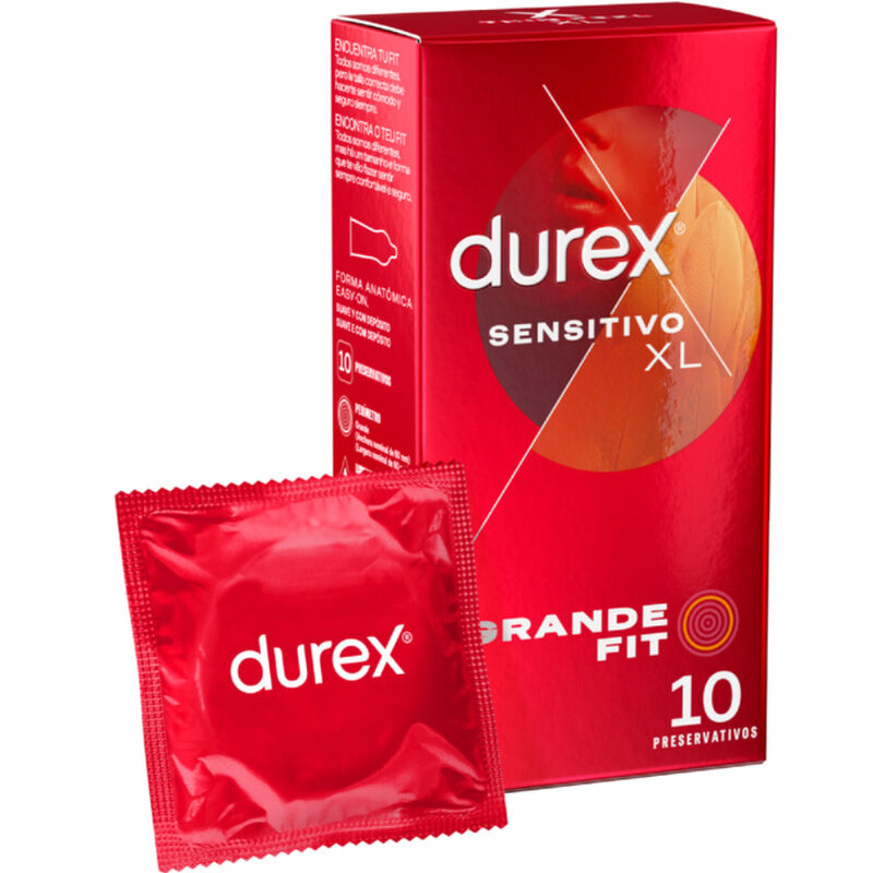 Profilattici Durex Sensitivo XL