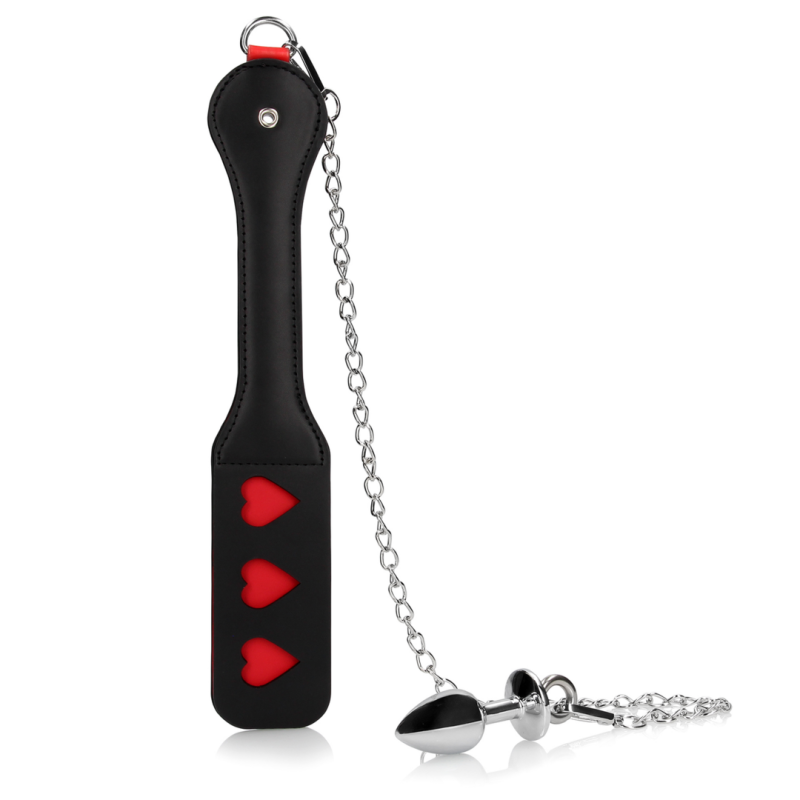 Spanker con Plug Anale Heart