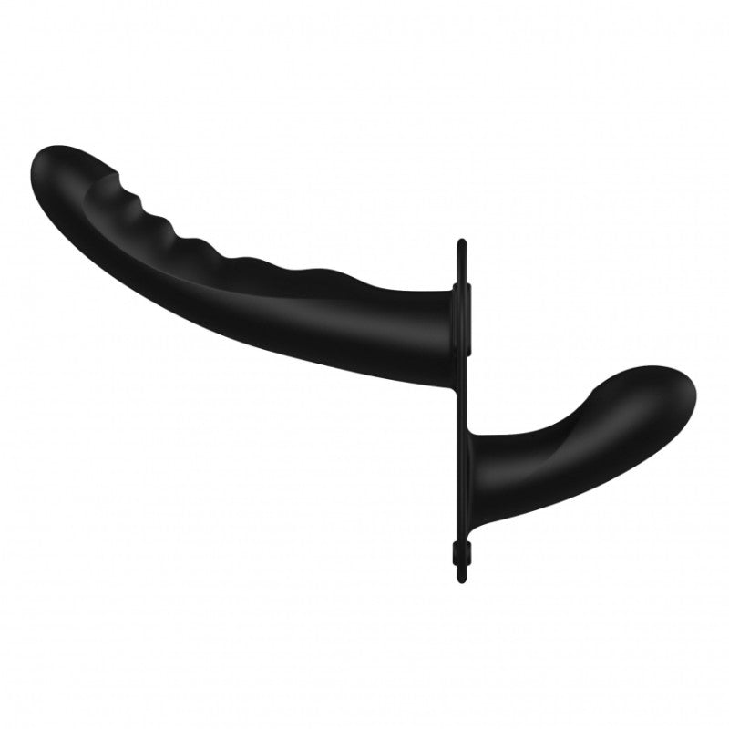 Strap On Doppio Ribbed Ouch