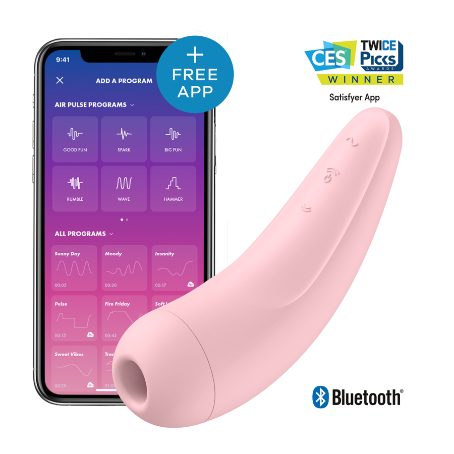 Clit Sucker Satisfyer Curvy 2+