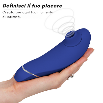 Succhia Clitoride Womanizer Premium 2 blu