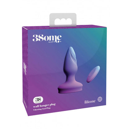 Plug Anale Vibrante in Silicone Wall Banger