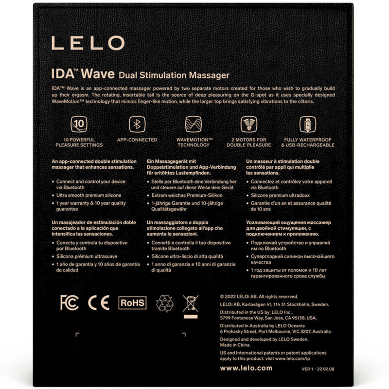 Vibromasseur Lelo Ida Wave Couple