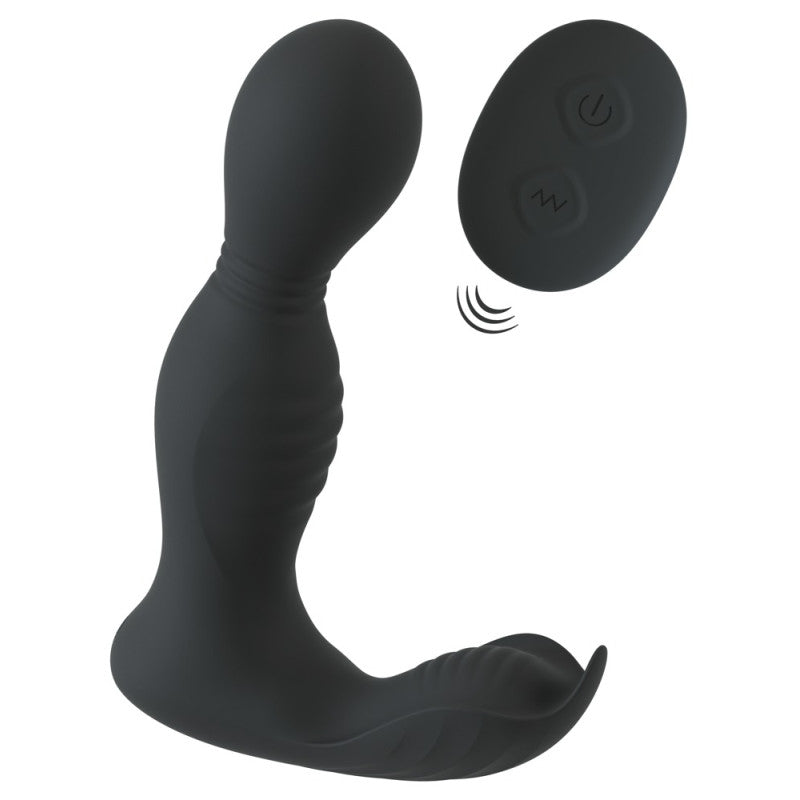 Vibrador rotador de próstata