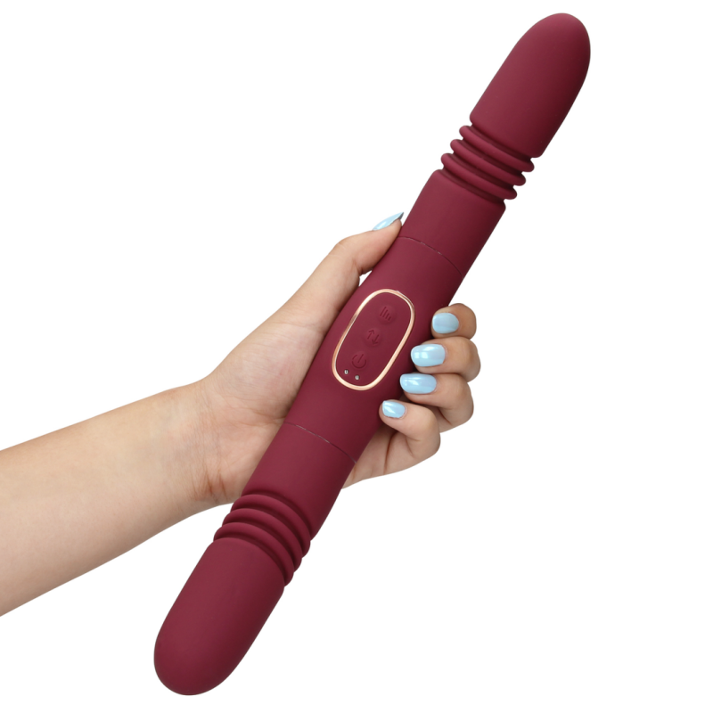 Vibromasseur point G double face 